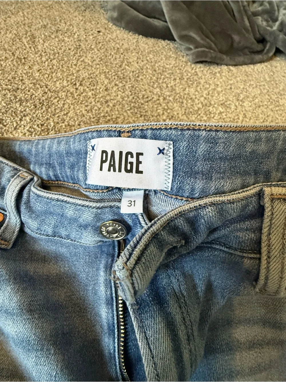 PAIGE denim faded
